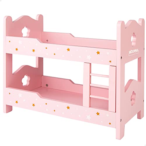 ColorBaby WOOMAX 49364 - Woomax-litera de Madera para muñecas +3a