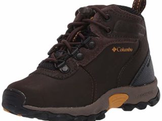 Columbia Newton Ridge, Bota de montaña, Marrón, Amarillo (Cordovan, Golden Yellow), 34 EU