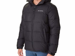 Columbia Pike Lake Hooded , Chaqueta con capucha Hombre, Negro (BLACK), M