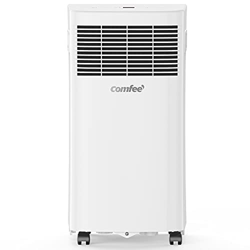 Comfee Aire Acondicionado Portátil con Mando a Distancia y Temporizador 5000BTU/1200 Frigorías,3 en 1 Aire Acondicionado Portátil Silencioso,Refrigeración,ventilación y deshumidificación,MPPHA-05CRN7