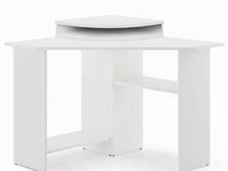 COMIFORT Escritorio en Forma de L - Mesa Escritorio Rinconera de Diseño Moderno con 3 Superficies, Diseñado en España, Mesa de Ordenador Escritorio Esquinero - CUBILLAS Blanco