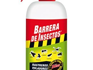 COMPO Barrera de insectos Insecticida para insectos rastreros y voladores, Pulverizador, Acción de choque de hasta 3 meses, 1 L