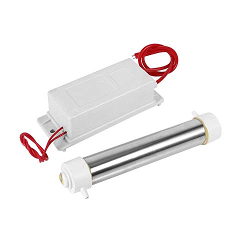 Compras Locas Generador de ozono de Cuarzo 220V 3g Tubo de Cuarzo Blanco Generador de ozono para Agua Purificador de Aire Esterilizador Limpiador Nuevo