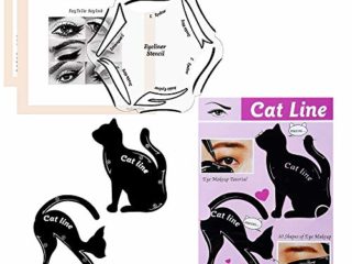 Conjunto Modelo de Eyeliner para el Eye-Liner Parfait por Blissany, Cat ojos, ojos Stencil 16 Styles, Double Wing, Extravagant Cat, Arabic Eyeliner de 2 piezas