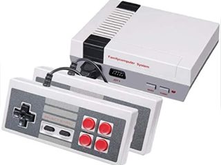 Consola de videojuegos clásica retro, 620 juegos clásicos de la infancia consolas de juego de doble control de 8 bits