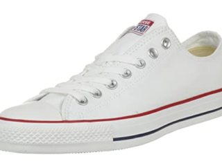 Converse All Star Ox Canvas Zapatillas Blancas-UK 7
