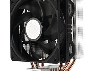 Cooler Master Hyper 212 EVO V2 Disipador de CPU: Mejor Rendimiento, Características Mejoradas: Heat Sink Asimétrico, 4 Heat Pipes Contacto Directo, Ventilador SickleFlow V2 120mm, Socket Universal