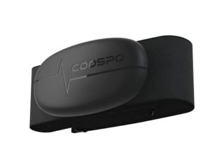 CooSpo Banda de Frecuencia Cardiaca Bluetooth 4.0 Ant+ Monitor Sensor de Frecuencia Cardíaca Compatible con Garmin Zwift Strava Endomodo y Otros