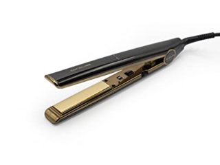 Corioliss C1 | Plancha de Pelo para Mujeres | Tecnología y Placas de Titanio para Cabello Fino | Plancha Profesional con Control de Temperatura (Gold Mirror)