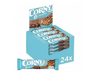 Corny - Barritas de Cereales 0% Chocolate con Leche, Sueltas (24 unidades) x 20 g