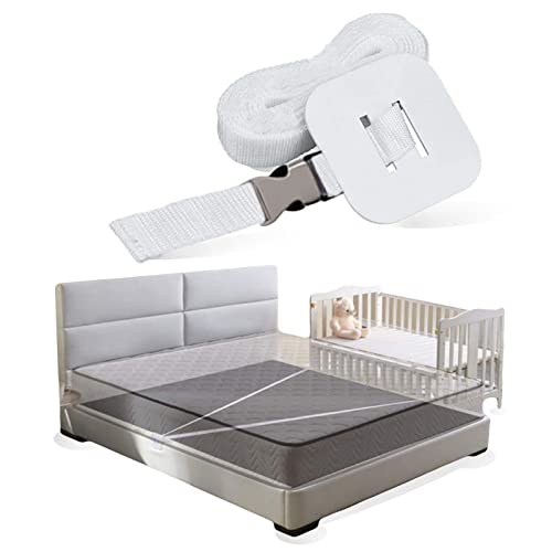 Correa para Cuna de Bebé 7 m Correas de Cuna Blanco Correas de Muebles para Cuna Correa para Camas Auxiliares Correas de Cuna para Camas Auxiliares para Proteger Bebé