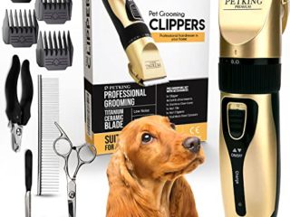 Cortapelos Perros Profesional Maquina Cortar Pelo Perros Esquiladora Perro Pelo Largo Corta Pelo para Perro Maquina de Pelar Perros Cortador de Pelo para Perros Mascotas Gatos Dog Hair Clipper