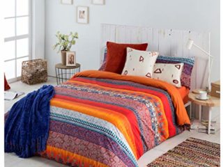 COTTON ARTean Funda Nordica Indi II Cama de 105 ALGODÓN 100%