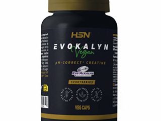 Creatina Alcalina Kre-Alkalyn® Evokalyn de HSN | 120 Cápsulas Vegetales 1500 MG de Creatina Kre Alkalyn por Dosis Diaria | No-GMO, Vegano, Sin Gluten