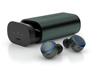 Creative Outlier Air V3 - Auriculares internos inalámbricos a Prueba de Sudor con Modo Ambiental, reducción Activa de Ruido, Bluetooth 5.2, 40 Horas de duración de la batería / 10 Horas por Carga