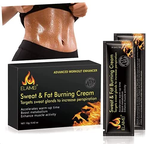 Crema caliente, Abs Extreme 4D Liposuction Body Slim Cream, Anti celulitis Abdomen Cuerpo orgánico natural Tratamiento adelgazante para moldear la cintura, Abdomen y glúteos (10 unidades/caja)