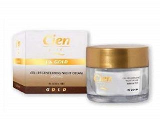 Crema Cien Gold Regeneradora Celular Noche 1% de Oro – 50ml