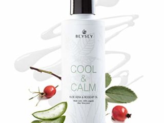 Crema Corporal de Aloe Vera con Aceite de Rosa de Mosqueta - Hidratante/Aftersun/Post Depilación - Refrescante/Calmante/Antiinflamatoria - Crema ligera/Gel - COOL&CALM de Beysey 200ml
