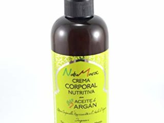 Crema Hidratante con Aceite de Argán 400ml NatuMaroc - SIN Sulfatos SIN Siliconas SIN Parabenos SIN Fosfatos SIN Colorantes SIN Aceites Minerales - Todo Tipo de Piel - Hidratación Máxima