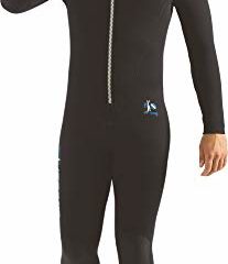 Cressi Diver Man Monpiece Wetsuit 5mm Traje de Buceo, Hombre, Negro/Azul, S/2