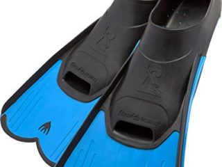 Cressi DP182041 Aletas de natación, Unisex-Youth, Azul, 41/42