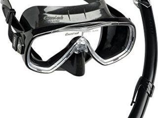 Cressi Onda Mare Pack de Snorkel, Unisex, Negro, Talla Única