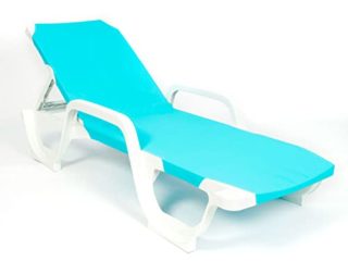CREVICOSTA QUALITY MARK MARCAS DE CALIDAD Tumbona Lena Azul Turquesa.