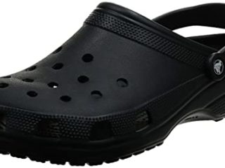 Crocs Classic Clog Zuecos, Unisex Adulto, Negro (Black), 43/44 EU