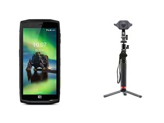 Crosscall Action-X5 - Smartphone Libre 4G+ (Pantalla: 5,45 Pulgadas, 64 Go, Dual Nano-SIM, Android 11) + Crosscall X-Stick Trípode y Palo Selfie para Action-X3/Core-X3/Trekker-X4 Negro