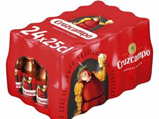 Cruzcampo Cerveza Pilsen - Caja de 24 Botellas x 250 ml - Total: 6 L