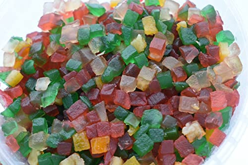 CUBITOS CONFITADOS SURTIDOS PICADILLO FRUTAS LAZAYA 1 TARRO DE 1 KG