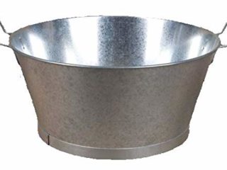Cubos y Barreños Barreño Galvanizado de Zinc (6 litros)