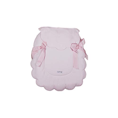 Cubre Capazo Universal Rosy Fuentes - Colcha Carrito Bebé - Cubre para Capazo - 0-rosa