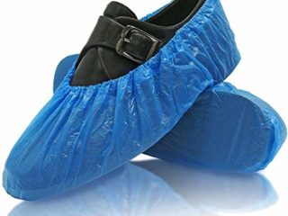Cubrezapatos (100 unidades, 50 pares, impermeables), color azul