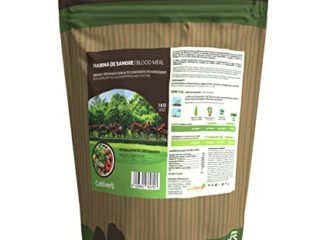 CULTIVERS Harina de Sangre de 1 kg. Abono Ecológico con Alto Contenido en Nitrógeno, Hierro Hémico y Materia Orgánica. Fertilizante Natural Activador de Crecimiento para Cultivos