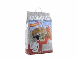 CUNIPIC NATPA35 Naturlitter Papel - 35 l, Negro