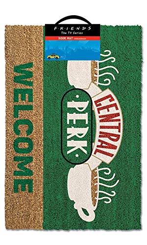 Cup of Tees Official Friends Central Perk Welcome Doormat | 40 x 60cm