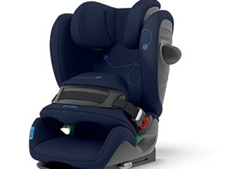 CYBEX Gold Silla de coche Pallas G i-Size, 76 - 150 cm, De 15 Meses a 12 Años, Aprox. 9 a 50 kg, Azul (Navy Blue)