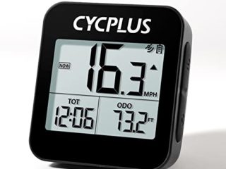 CYCPLUS G GPS Ciclismo,Velocímetro Bicicleta,Cuentakilometros Bicicleta Inalambrico,Potenciometro Ciclismo,Ciclocomputador Bicicleta,GPS Bicicleta, Impermeable IPX6,ODO