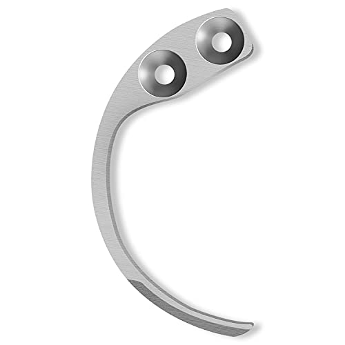 CZ Store Gancho de Seguridad para Ropa - ✮✮GARANTÍA DE POR VIDA✮✮ - Llave Antirrobo con Gancho Magnético, Desactivador de Etiquetas - Material Acero Inoxidable - Accesorio para Tiendas Ropa