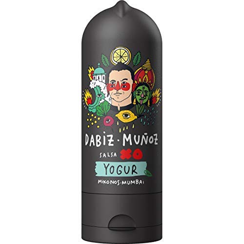 Dabiz Muñoz- Salsa Yogur ( Inspirada en la Cocina India) Ideal para Otorgar un Sabor Especial a Tus Comidas- 240 Gramos