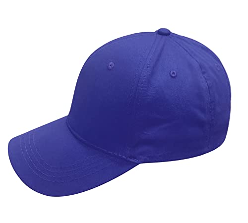 DAMOCHI Gorra Ajustable Deportiva Clásica Unisex de Algodón Béisbol Running Aire Libre de Hombre y Mujer (Azul-2)
