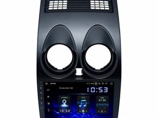 Dasaita 9" Andoid 10.0 1 DIN Autoradio BT eingebautes Carplay Zum Qashqai J10 2008-2014 Autoradio mit Navi WiFi Dab+ Lenkradkontrolle FM/Am Android Auto