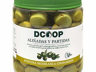 Dcoop Aceitunas Verdes Hojiblanca, 400g