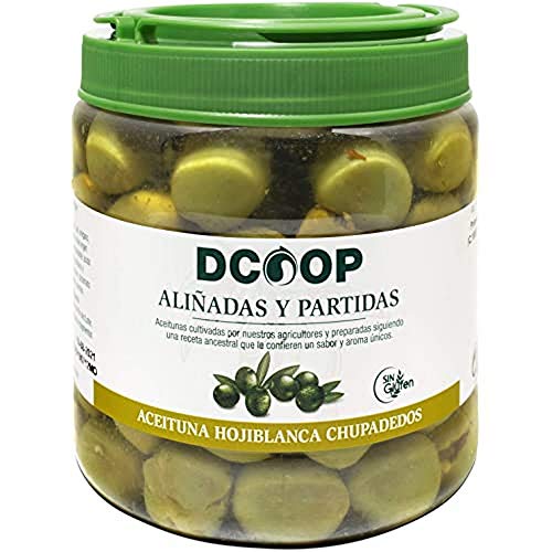 Dcoop Aceitunas Verdes Hojiblanca, 400g