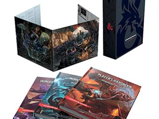 D&D SET DE REGALO DE LOS REGLAMENTOS BÁSICOS: Player’s Handbook / Dungeon Master’s Guide / Monster Manual / DM Screen (Dungeons & Dragons)
