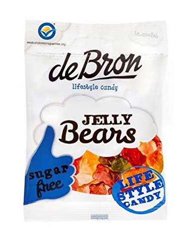 De Bron - Osos de gelatina sin azúcar, 90 g