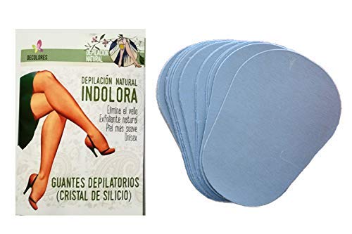 Decolores | Recambios Corporales Depilación Natural e Indolora | Ideal Para el Cuidado de la Piel | Incluye 15 Discos de Mineral de Silicio | Cuida Personal