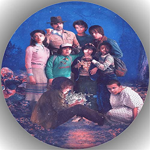 Decoración para tarta de cumpleaños compatible con Stranger Things K.6