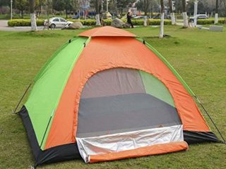 DED Tienda De Campaña para 2 Personas Impermeable Acampad Camping Carpa Multicolor